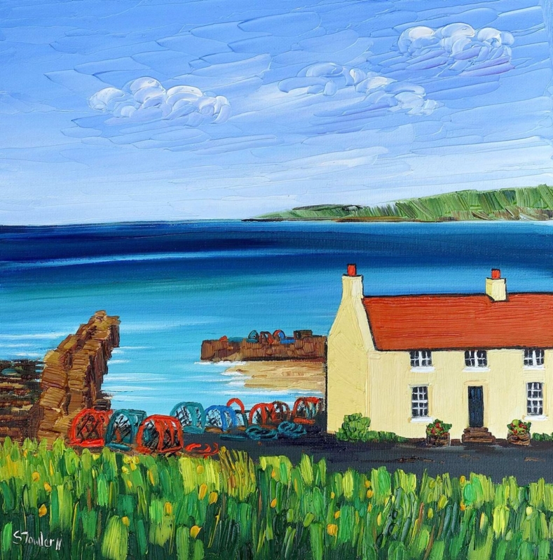 Image of St Andrews Harbour by Sheila Fowler